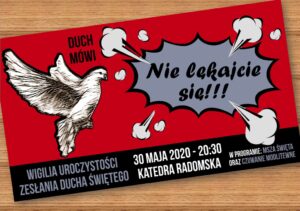 Wigilia Uroczystości Zesłania Ducha Świętego @ Katedra pw. Opieki NMP w Radomiu | Radom | mazowieckie | Polska
